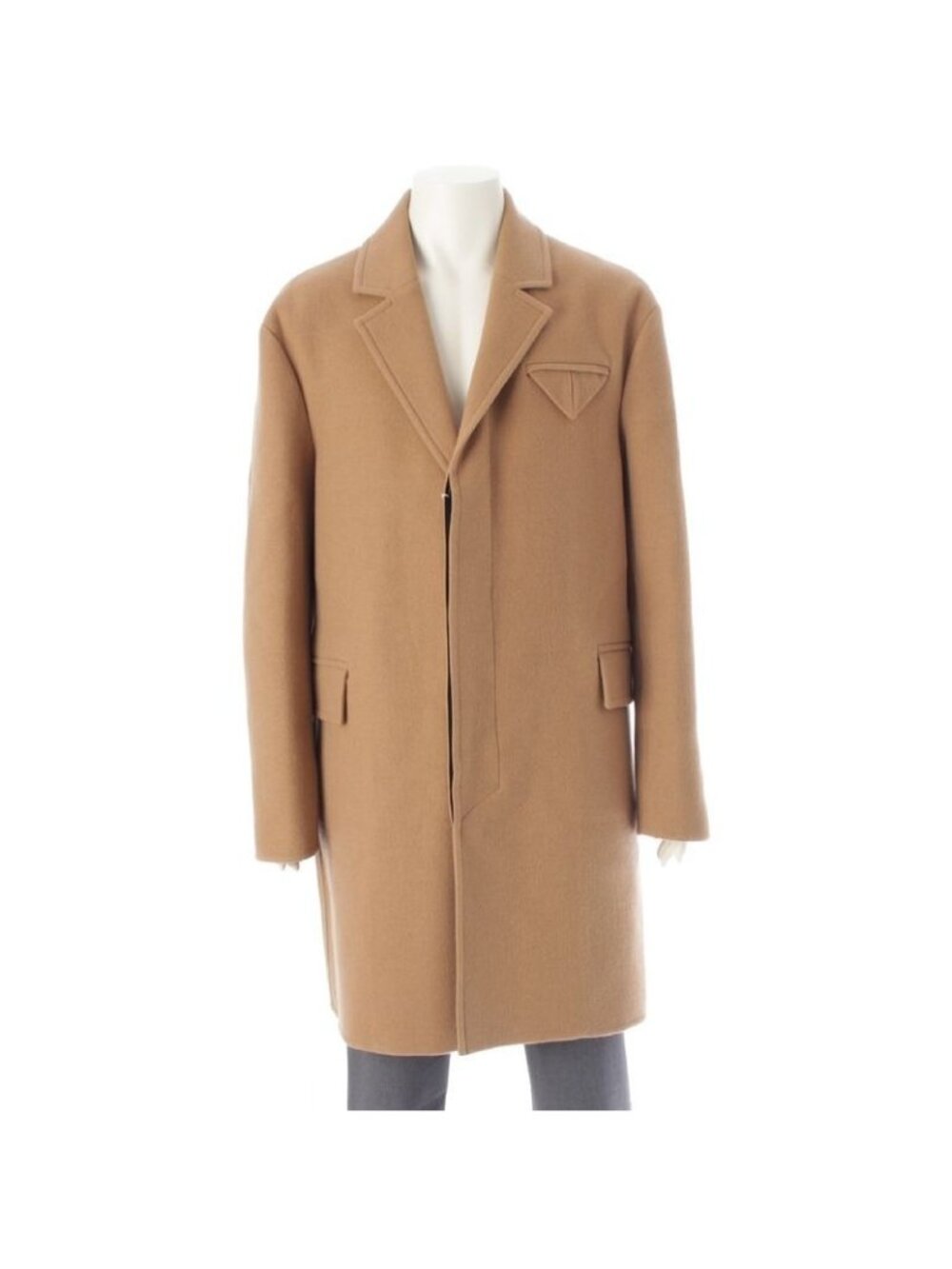 Bottega Veneta Danielle Cashmere Long Chesterfield Coat Outerwear